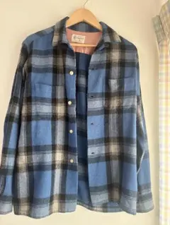 50s PENNY'S TOWNCRAFT ヴィンテージ ウール チェックシャツ