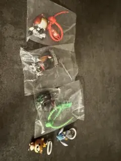 仮面ライダー カプセルトイ フィギュア キーホルダー 5種セット