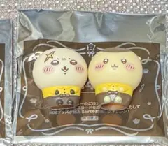 ちいかわ　ココス　ソフビ人形　ラッコ&くりまんじゅう