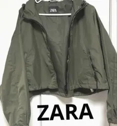ZARAマウンテンショート丈ジャンバー