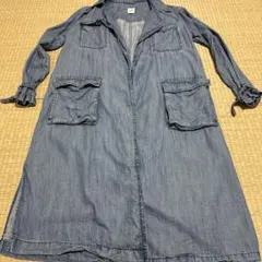 GAP デニム ロングコート M