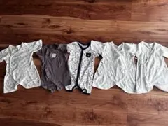 新生児5枚セットロンパース・カバーオール