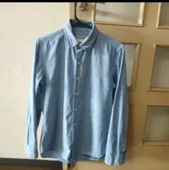 KATHARINE HAMNETT 長袖シャツ S ライトブルー