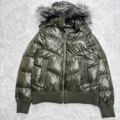 【希少色】オールドユニクロ プレミアムダウンジャケット y2k 00s ファー