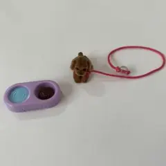リカちゃん ペット 子犬 リード エサ皿 セット