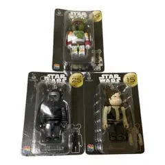 スターウォーズ　ベアブリック　Happyくじ　3体セット