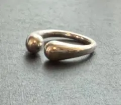 ヨーガンレール JURGEN LEHL 指輪 リング ニュアンス ブラック シルバー 11号 レディース Jurgen Lehl - ヨーガンレール Jurgen Lehl ゴールドカラー スパイラル