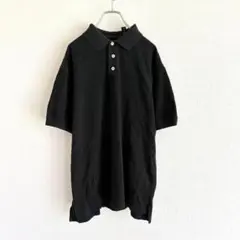 A806 GAP ポロシャツ　ブラック　メンズ　古着　トップス　シンプル　半袖のサムネイル