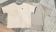 JaVa. 半袖Tシャツ 刺繍ロゴ　2枚セット