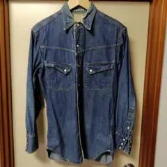 LEVI'S　ロングホーン　デニムシャツ　50S レプリカ
