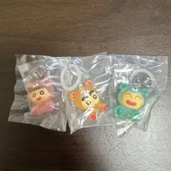 クレヨンしんちゃん めじるしアクセサリー みんなでくまパジャマ