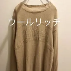 鹿柄　ウールリッチ　WOOLRICH ニット　セーター　Lサイズのサムネイル