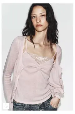 レーストップコントラストジャケット S ZARA レーストップコントラストジャケット S - メルカリ