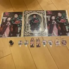 鬼滅の刃 牛角コラボ　炭治郎クリアファイル　 胡蝶しのぶお座り隊等グッズまとめ