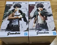Grandista 進撃の巨人 リヴァイ エレン フィギュアセット