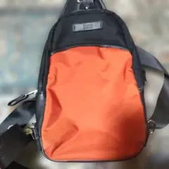 TAKEO KIKUCHI ボディバッグ オレンジ/ブラック