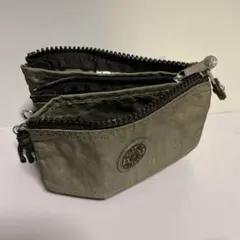 Kipling キプリング コインケース 小銭入れ カーキ