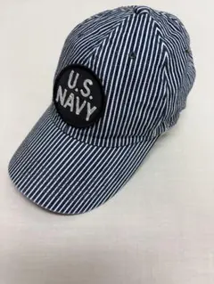 【UES】U.S. NAVYヒッコリー ベースボールキャップ