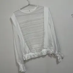 【STUDIOUS】シアーレース ギャザーブラウス.10