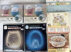 すみっコぐらし マグカップ & グラス＆鍋＆カトラリー＆LEDライト　セット