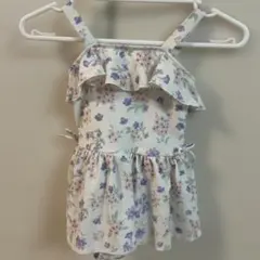 petit main 花柄 ワンピース水着 110サイズ