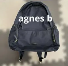 【アニエスリュック黒】agnes b. VOYAGE バックパック リュックのサムネイル