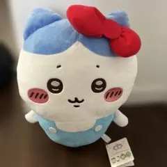 ちいかわ　サンリオキャラクターズ　BIGぬいぐるみ　ハチワレ　ハローキティ