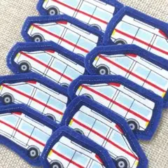 救急車 ワッペン 10まい ☆ アップリケ 保育園 小学生 男の子