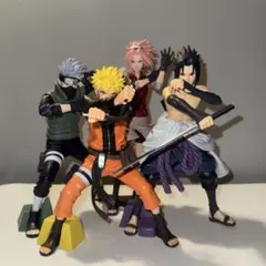 NARUTO 第7班 Grandistaセット　ナルト　サスケ　サクラ　カカシ