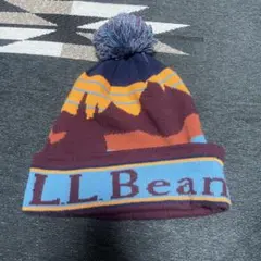 L.L.Bean ボンボンニット帽ビーニー