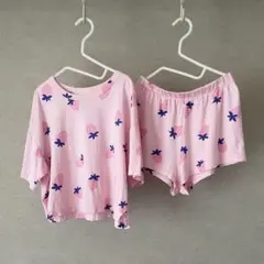 H&M ルームウェア 上下セット - ピンクのサムネイル