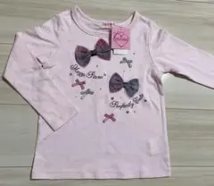 訳あり新品　ピンク 長袖カットソー ロンＴ　120