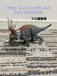 フミ様専用　マテル　ジュラシックワールド　スティラコサウルス➕ブルー　ラジコン