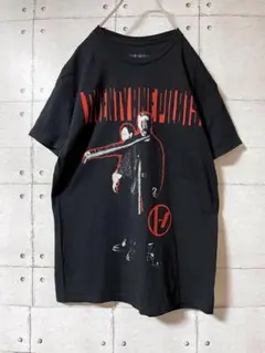21pilot バンドTシャツ M Black-Half-Sleeve-T-Shirt-For-