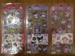 ドロップジェリーシール サンリオ キティ クロミ マイメロ