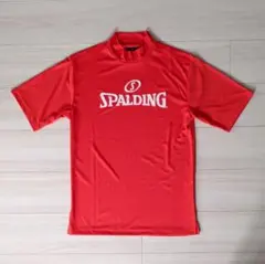 新品 SPALDING モックネックシャツ M スポルディング ゴルフ