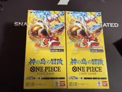 ONE PIECE 神の島の冒険 カードゲーム 2個セット