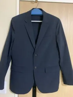 スリムフィット　Sサイズ　感動ジャケット　ライト（コットンライク）　ネイビー