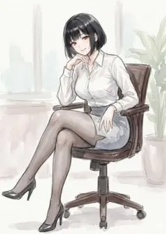 豪華おまけ付き【50枚限定】 けそシロウ先生直筆サイン入りX-ART製 A3+