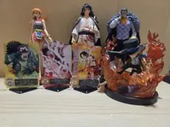 ワンピース フィギュア アクスタ サボ クロコダイル おでん ナミ 箱なし