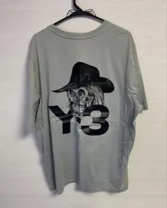 Y-3 グレー オーバーサイズ Tシャツ