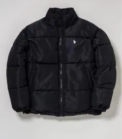 U.S. POLO ASSN. ブラックダウンジャケット L