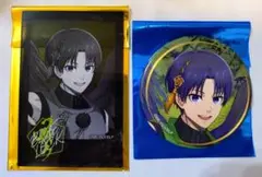 【匿名配送】スマイルベースカフェ 天狗 アクリルカード 缶バッジ 潔世一