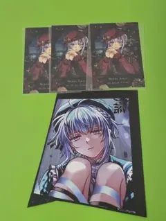 悪魔執事と黒い猫 あくねこ クリスマスチェキ ビーズログ ポスター フルーレ