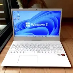 美品NEC LaVie N1515/AAW (M.2 NVMeSSD512GB)