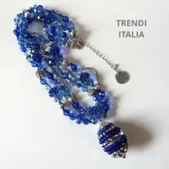 TRENDI ITALIA ビーズ　ネックレス