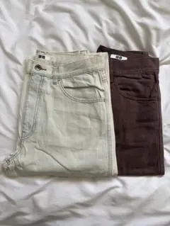 【UNIQLO U／セット販売】カーブジーンズ サイズ27