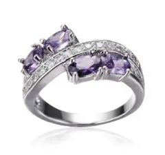 人気デザイン☆早い者勝ち大特価☆カラークリスタル＆ダイヤモンドCZイタリーファッ