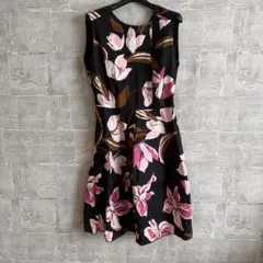 Salvatore Ferragamo 花柄 ワンピース イタリア製 | Mercari