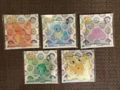 ファミマ　ポケモン アクリルキーホルダー 全5種類セット
